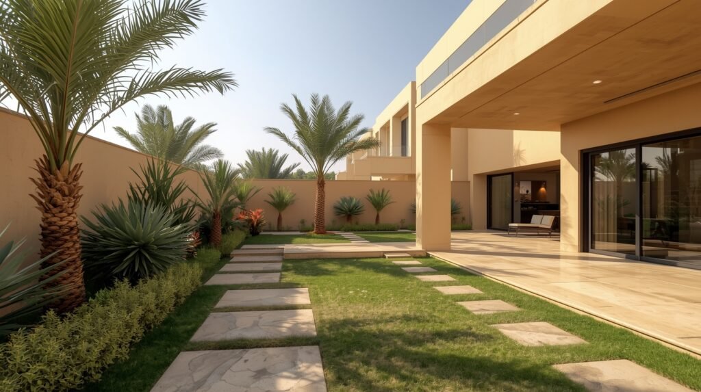 Lucid Origin A realistic casual photo of a modern Dubai villa 2